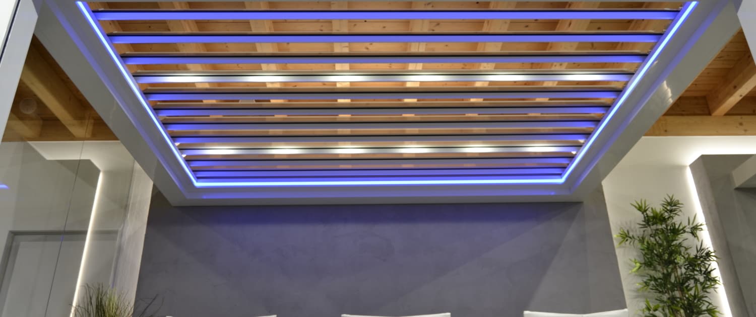 Innovatec Design showroom pergola