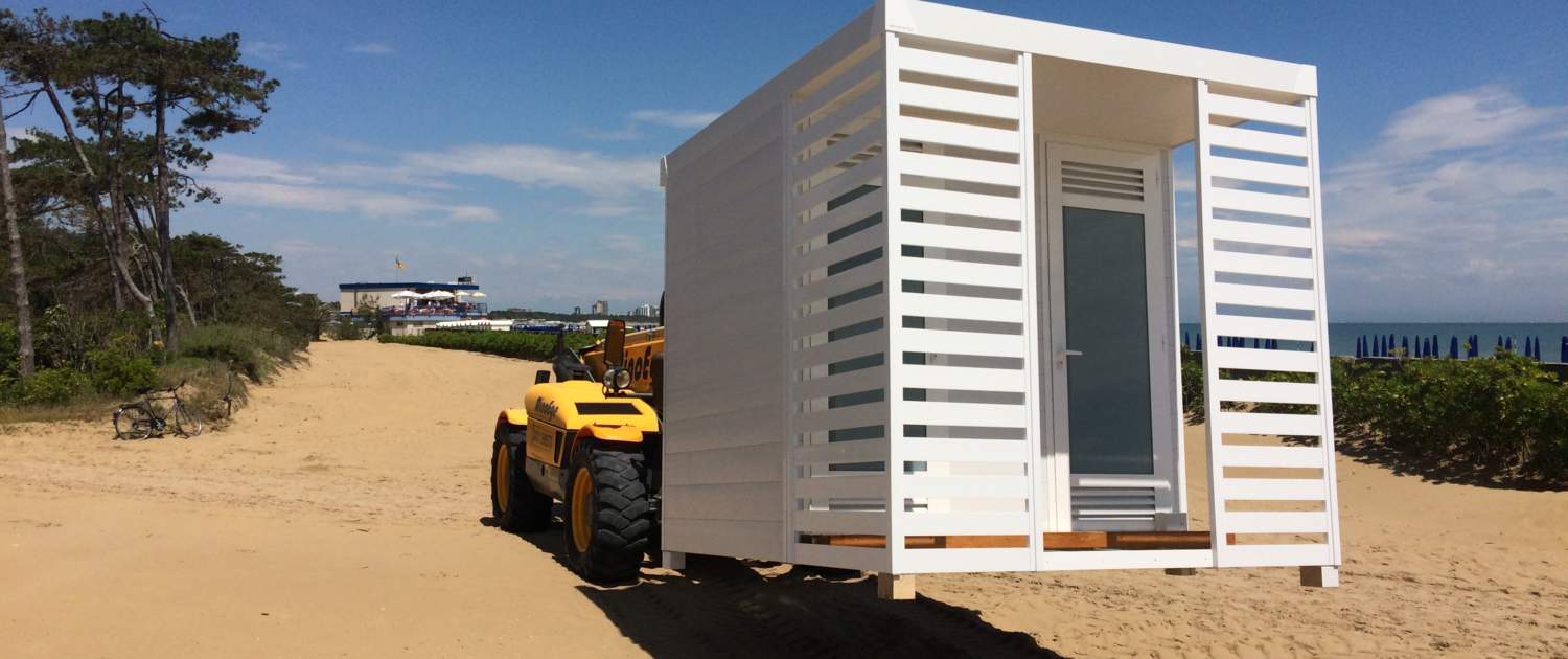 Innovatec Design cabine spiaggia Innovatec Design cabine spiaggia