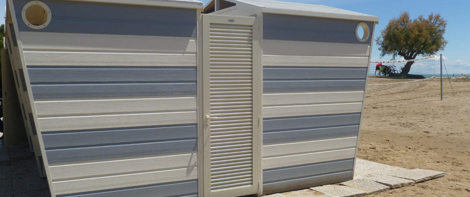 Innovatec Design cabine spiaggia Innovatec Design cabine spiaggia