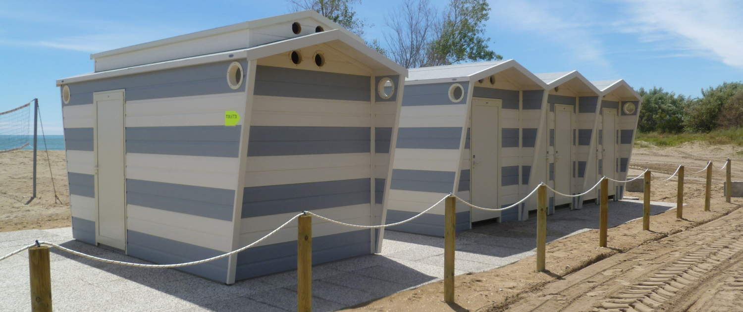 Innovatec Design cabine spiaggia Innovatec Design cabine spiaggia